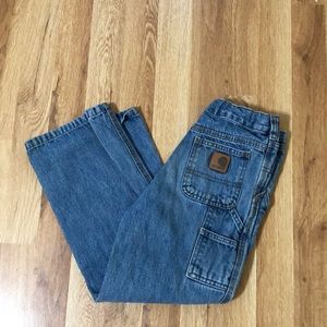 Carhartt jeans size 7 carpenter just like dad